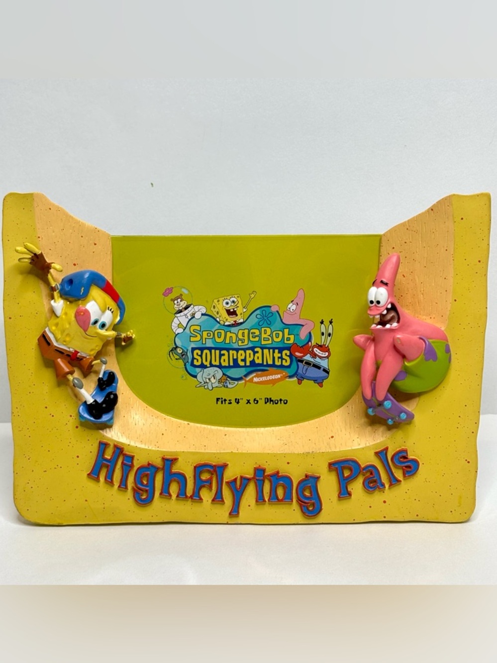 SpongeBob Squarepants Bright Yellow 'HighFlying Pals' Keepsake Frame